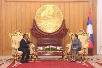 Vice President Receives Timor-Leste Ambassador on Farewell Visit